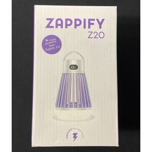 2.0 Portable Bug Zapper, Indoor & Outdoor, Cordless Rechargeable Mosquito Zap...